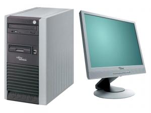 PC SH Fujitsu Siemens Scenic P300 Procesor Intel Pentium 4, 3.0 Ghz, HDD 80Gb IDE, 1GB DDR, DVD-ROM + Monitor LCD 15 Inch ***