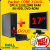 Dell optiplex 755 desktop, dual core e2220, 2.4ghz, 2gb, 80gb, dvd-rom