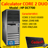 Computer ieftin hp compaq dc7700, intel core 2 duo