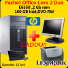 Unitate centrala hp dc5800, core 2 duo e6550, 2.33ghz + monitor 17