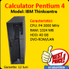 Calculator desktop ibm , pentium 4, 3.0ghz, 1gb,