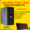 Dell Optiplex 745, Intel Core 2 Duo E6300, 1.86Ghz, 2Gb DDR2, 80Gb SATA, DVD-ROM