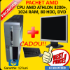 Pachet hp dx5150, amd athlon 64 3200+, 1gb ddr, 80gb hdd, dvd-rom +