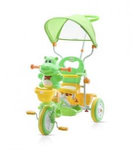 Tricicleta copii cu copertina HIPPO  - TRKH01201GR
