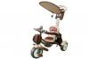 Tricicleta pentru copii happy trip kr03b maro -