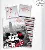 Lenjerie de pat minnie and mickey mouse love new york - zbr18114
