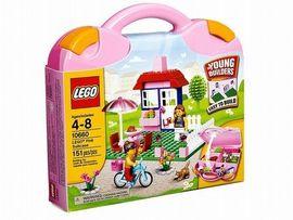 Valiza roz LEGO Bricks - JDL10660