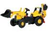 Tractor cu pedale copii rolly toys galben - myk184