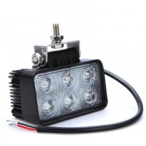 Proiector auto 18W 6 led-uri pentru iluminat exterior