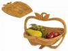 Cos pliabil din lemn pentru fructe si legume