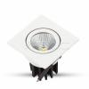 3W Spot LED Incastrabil COB Patrat Corp Alb 3000K