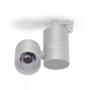 VT-4615 15W PROIECTOR LED SINA ALB CRISTAL 6400K-CORP ALB- 5 ANI GARANTIE Cod V-TAC1300