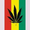 Steag cannabis pe steag jamaican
