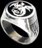 R154 Wyverex Dragon Signet Ring