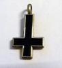 Medalion Cruce Intoarsa neagra (CJL)