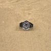 R101 inel de argint cu pentagrama