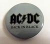 Insigna 3 cm AC/DC Back in Black