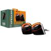 Black with orange color 2.0 speaker set with usb supply power(output