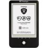 PRESTIGIO E-Book Reader (6.0",2GB,800x600 E-Ink,Text/Audio/Image) Black