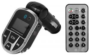 Modulator FM, cu telecomanda, Bluetooth, slot SD si USB