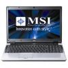 Notebook MSI MegaBook EX720X-014EU, Core 2 Duo T5800, 2 GHz, 4 GB, 320 GB, FreeDos