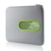 Husa notebook Belkin Neoprene Window Sleeve Dark Grey/Green 15.4 inch