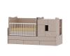 Mobilier modular din lemn sonic oak bertoni 1015037 0015