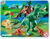 T-rex cu velociraptori playmobil pm4171