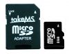 Card memorie TAKEMS MicroSD 8GB SDHC + 1 adaptor
