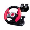 Volan+pedale Serioux &quot;RealRacer&quot;, Dual Vibration Feedback, 10 butoane, USB