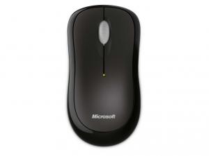 Mouse Microsoft Wireless  1000, Optical,  USB, Black (2TF-00004)