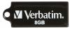 Pen flash 8GB Micro Store'n Go USB, citire 10Mb/sec, scriere 4Mb/sec, negru, USB2.0, Verbatim (44049)