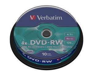 Dvd+rw 4x 4.7gb