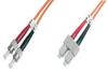 Mcab fibra optica duplex 1m st-sc 50/125&#2013266101;