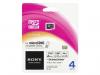 Micro secure digital card sony 4gb, class