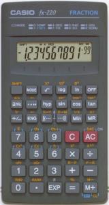 Calculator stiintific FX-220, 10+2 digits, 139 Scientific and statistical functions, Casio