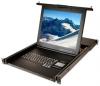 Rack console LCD 17&quot;, integrated KVM switches, PS/2 &amp; USB, VGA, 8 Ports KVM, AVOCENT ECS17KMM8-205