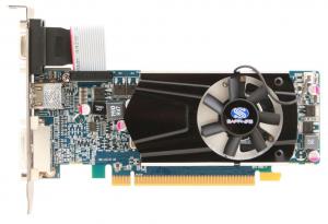 ATI Radeon HD 6570 HM (650Mhz), 1GB DDR3 (1600Mhz, 128bit), PCIEx2.1, low profile, VGA/DVI/HDMI, SAPPHIRE (11191-01-20G)