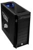 Case Middle Tower Thermaltake V5 Black Edition, 2*USB2.0/Audio/eSATA, fans: 1*20cm blue LED/1*12cm Turbo, maner