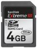 Secure digital 4gb extreme iii sdhc