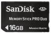 Memory Stick Pro Duo 16GB, SanDisk SDMSPD-016G-B35