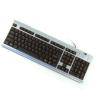 Tastatura COMBO (USB+PS/2) Serioux, multimedia (15 taste MM), black &amp; silver