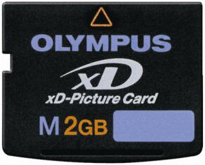 Olympus xd picture card