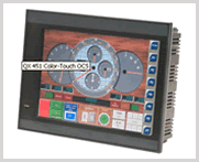 Terminal operator touch screen
