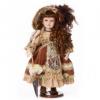 Fata satena cu umbrela, stil baroc - 50 cm - rf