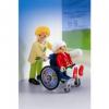 Copil in scaun cu rotile - playmobil