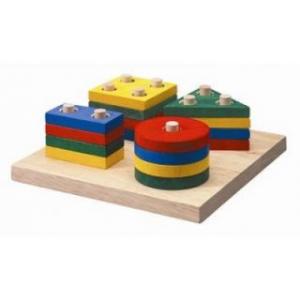 Baza cu forme geometrice 2403 - Plan Toys