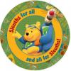 Covor pentru copii rotund pooh and tigger 100x100 cm