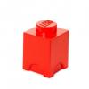 Cutie depozitare LEGO 1x1 rosu  - LEGO