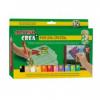 Vopsea cu efect de sticla, 12 culori/set, alpinoi crea crystal paint